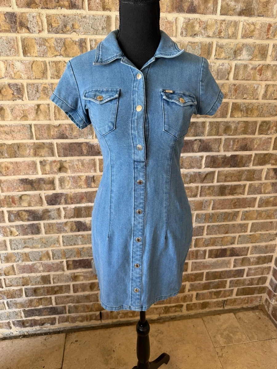 GUESS Denim Dresses for Women for sale - eBay