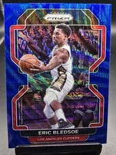 2022 Panini Prizm #10 Eric Bledsoe Blue Wave - Los Angeles Clippers