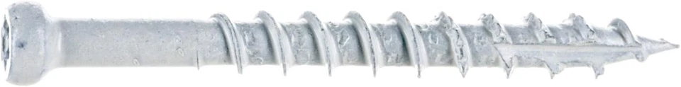 #8 x 1-5/8" Saberdrive White Trim Screws 1 LB, Approx. 221 Pieces, #8 x 1-5/8" , - Image 3 of 4