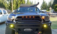 2012-2015 Toyota Tacoma Front Grille Trd Pro Style Honeycomb Mesh Aftermarket