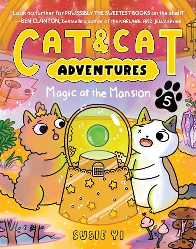 Susie Yi - Cat Cat Adventures Magic At The Mansion A Graphic Nove - H245Z-image