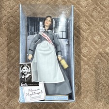 Barbie Signature Inspiring Women Series Florence Nightingale Doll Brown Hair