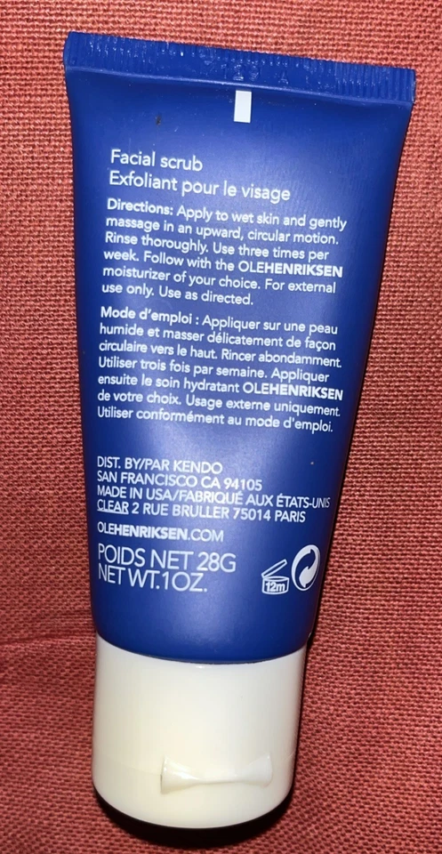 OLEHENRIKSEN Transforming Walnut Scrub for Even Tone & Texture 1oz NEW Sealed - Image 3 of 4