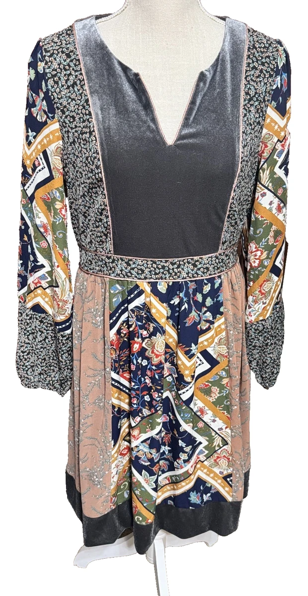 mystree women's embroidered gauze dress Marchesa Notte Embroidered Midi Dress