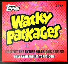 Topps Wacky Packages June 2022 Online Only Unopened Box Of 29 OOP