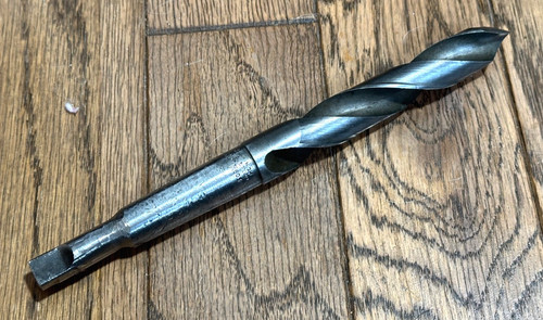 🇺🇸 Cleveland USA 3/4" Tapered Shank Drill Bit 8.5" Long High Speed Morse Taper