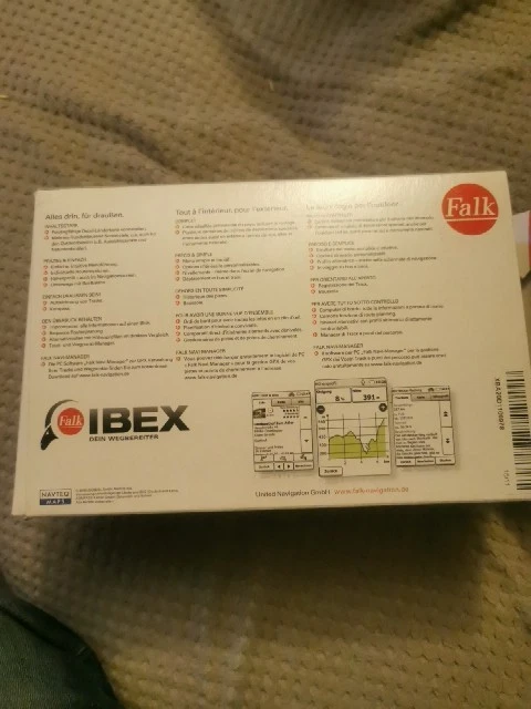 Falk IBEX 30 Wander Und Fahrrad Navigation Inkl. OVP Und Zubehör Trekking GPS - Bild 2 von 4