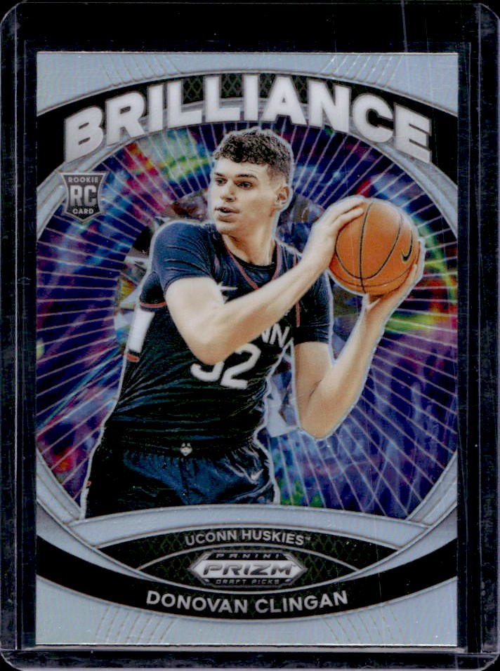 2024 Prizm Draft Picks Donovan Clingan Brilliance RC Silver #13
