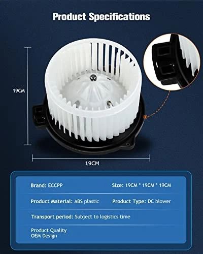 HVAC Heater Blower Motor for 2000-2005 Toyota Echo / 1995-2004 Tacoma - Image 4 of 4