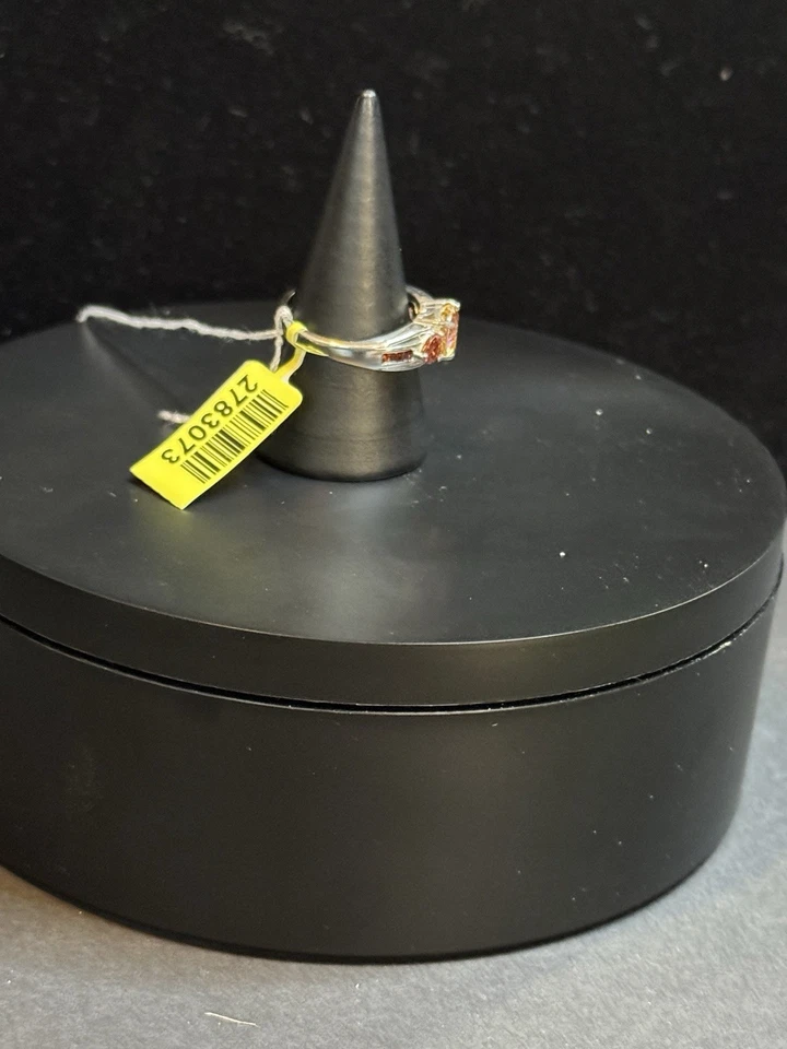 Mystic Twilight Topaz And Mozambique Garnet So 7 Ring In Platinum Over Sterling - Image 4 of 4