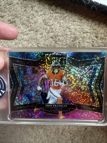 2024 Panini Select Football Cosmic Troy Franklin #498