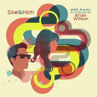 SHE  HIM - MELT AWAY A TRIBUTE TO BRIAN - Vinyl Record lp - H2z