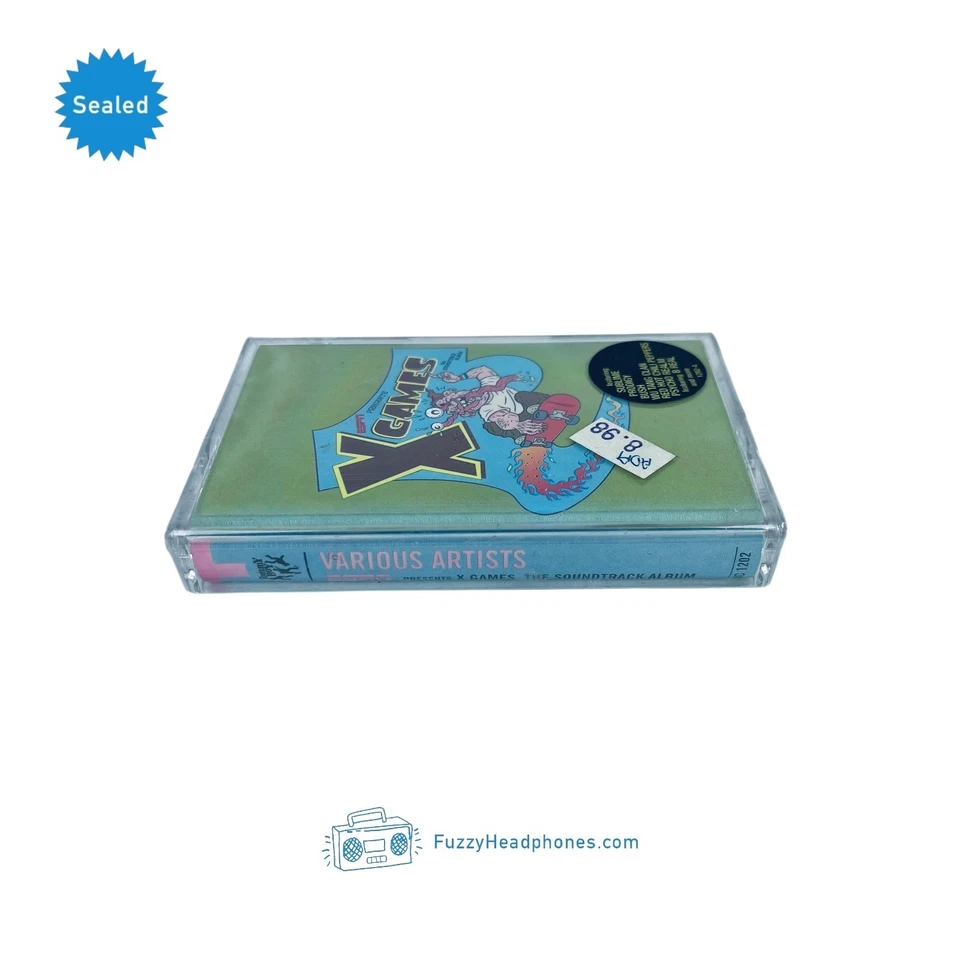ESPN X Games Cassette Tape 1997 Wu-Tang Sublime Goldfinger Helmet Prodigy SEALED - Image 3 of 4