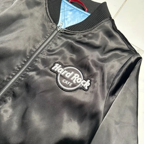 Hard Rock Cafe The Beatles Abbey Road London UK Bomber Jacket image 6