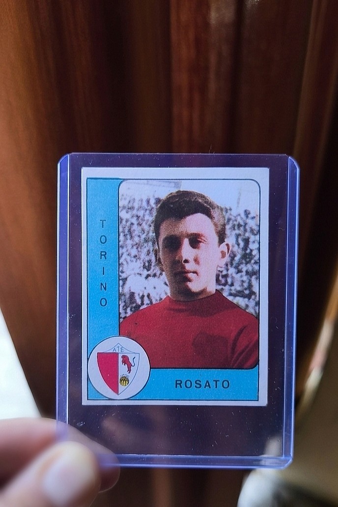 ROSATO Calciatori Panini 1961/62 - TORINO, Eccellente
