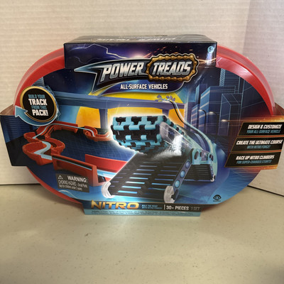 Power Treads Design Create All Surface Vehicles Nitro 30 Piece Build Track Set