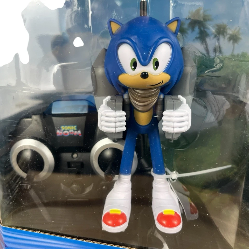 Sonic Boom Jetpack Heli Remote Control Flying Figure Toy Hedgehog By World Tech - Image 4 of 4