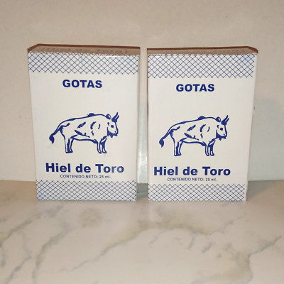 2 X Hiel de Toro Vitaminada 25 mililitro Each Suplemento Alimenticio 2 Pack