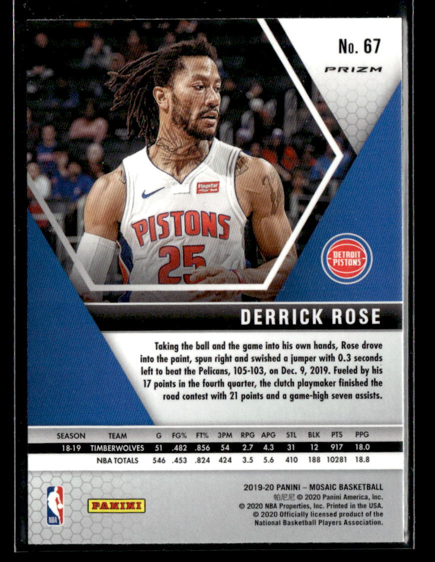 derrick rose 2019 team