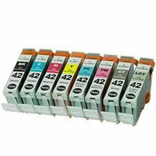 8 PK Ink Set Combo works for Canon CLI-42 CLI42 Pixma Pro-100 Printer