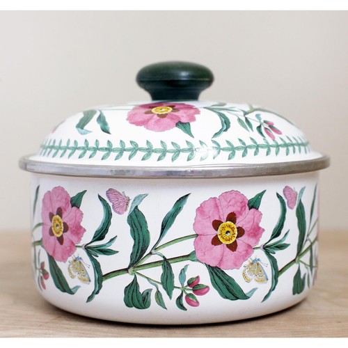 Portmeirion Botanic Garden Covered 2Q Enameled Saucepan Susan Williams-Ellis - Picture 3 of 9