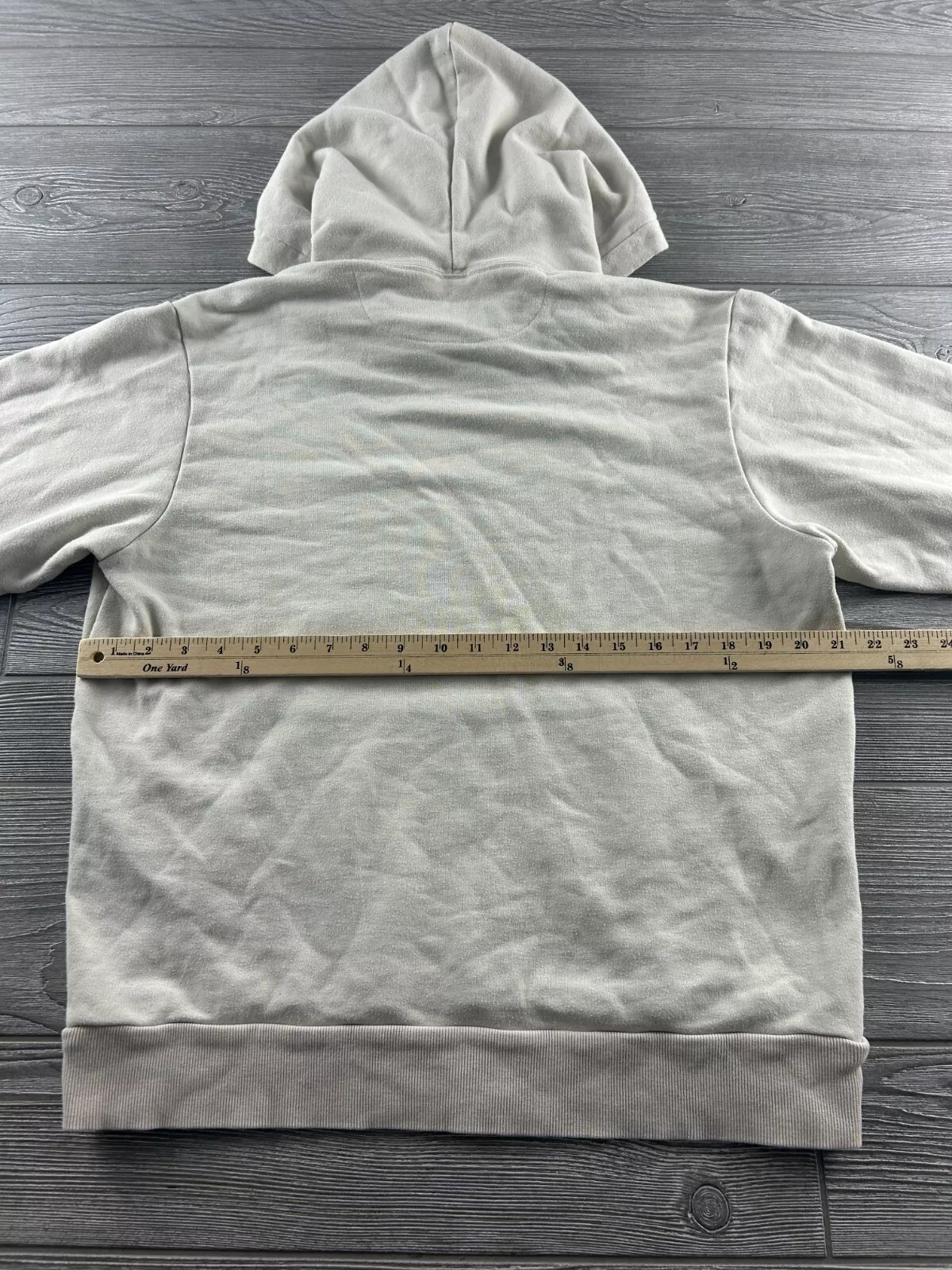 alo-yoga cream off white yoga gym running hoodie