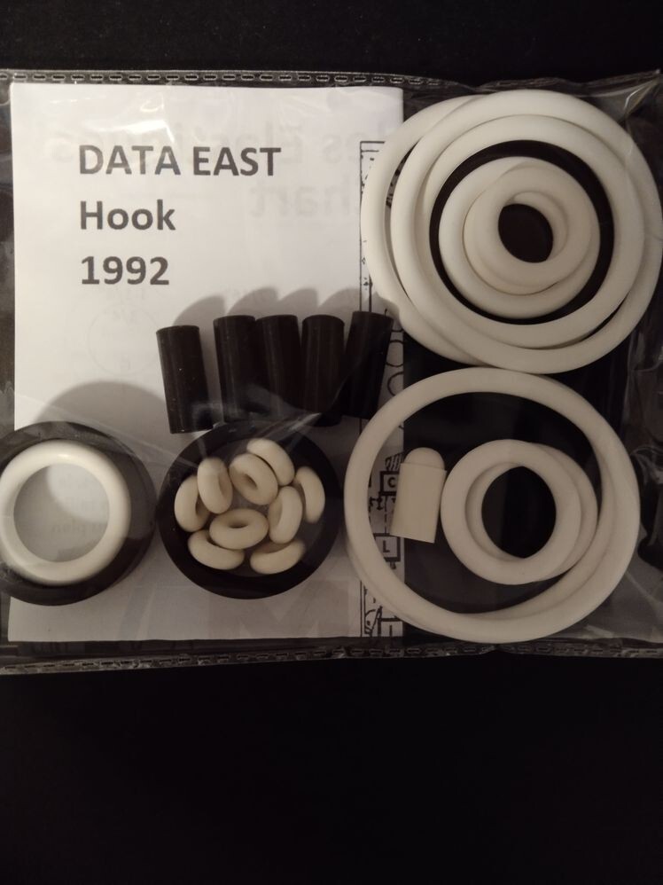 Kit élastiques flipper pour réparer le rebond mou de votre Hook 1992