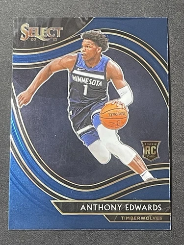 2020-21 Panini Select Anthony Edwards RC Courtside #300 Rookie Timberwolves