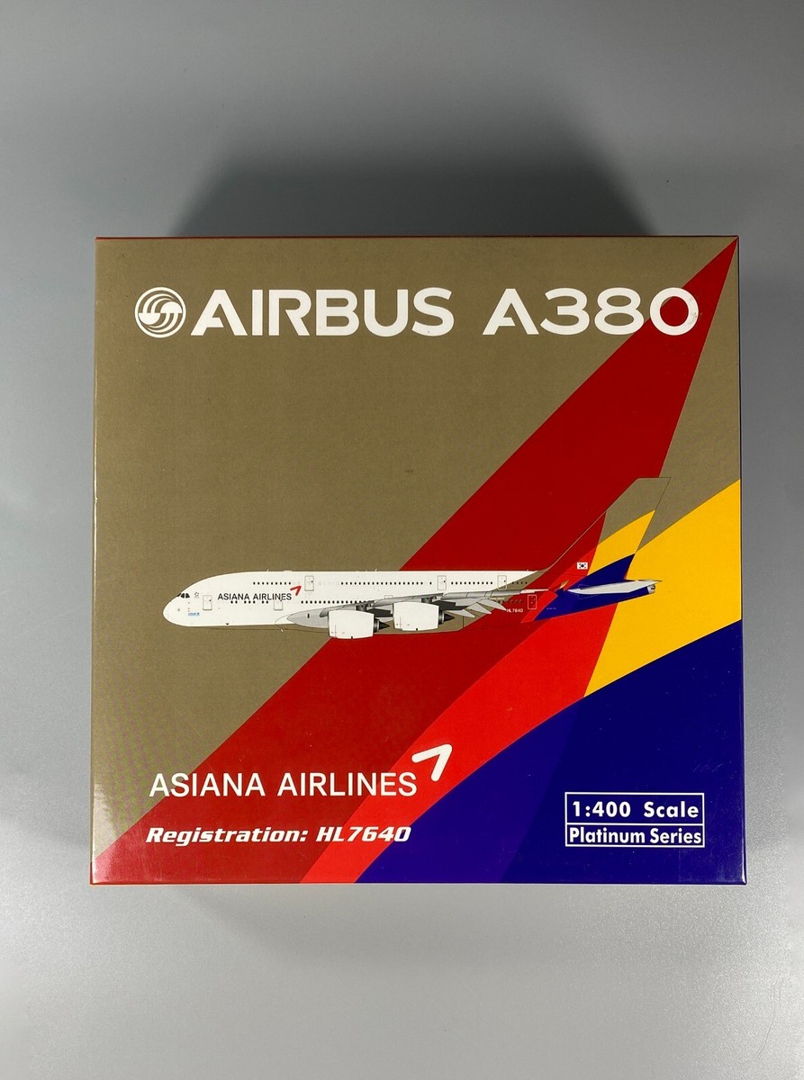 1/400 Phoenix アシアナ航空 A380 Phoenix Models Asiana Airlines A380-841 HL7640 1:400 | eBay