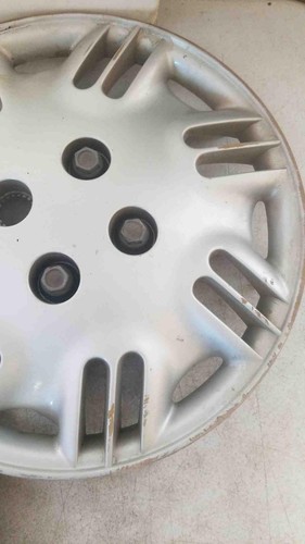 96 - 99 SATURN SL1 SC1 Wheel Cover 14" 21 Spoke Set Of 4 Some Marks And Scuffs - Picture 7 of 19