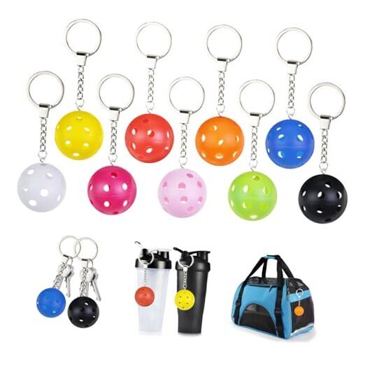 Pickleball Keychains - Mini Pickleball Ornaments for Pickleball Pickleball a Pickleball Keychains - Mini Pickleball Ornaments for Pickleball Pickleball a