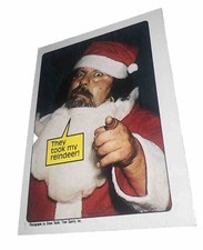 1985 Topps Titan Captain Lou Albano * They Took My Reindeer Card #66