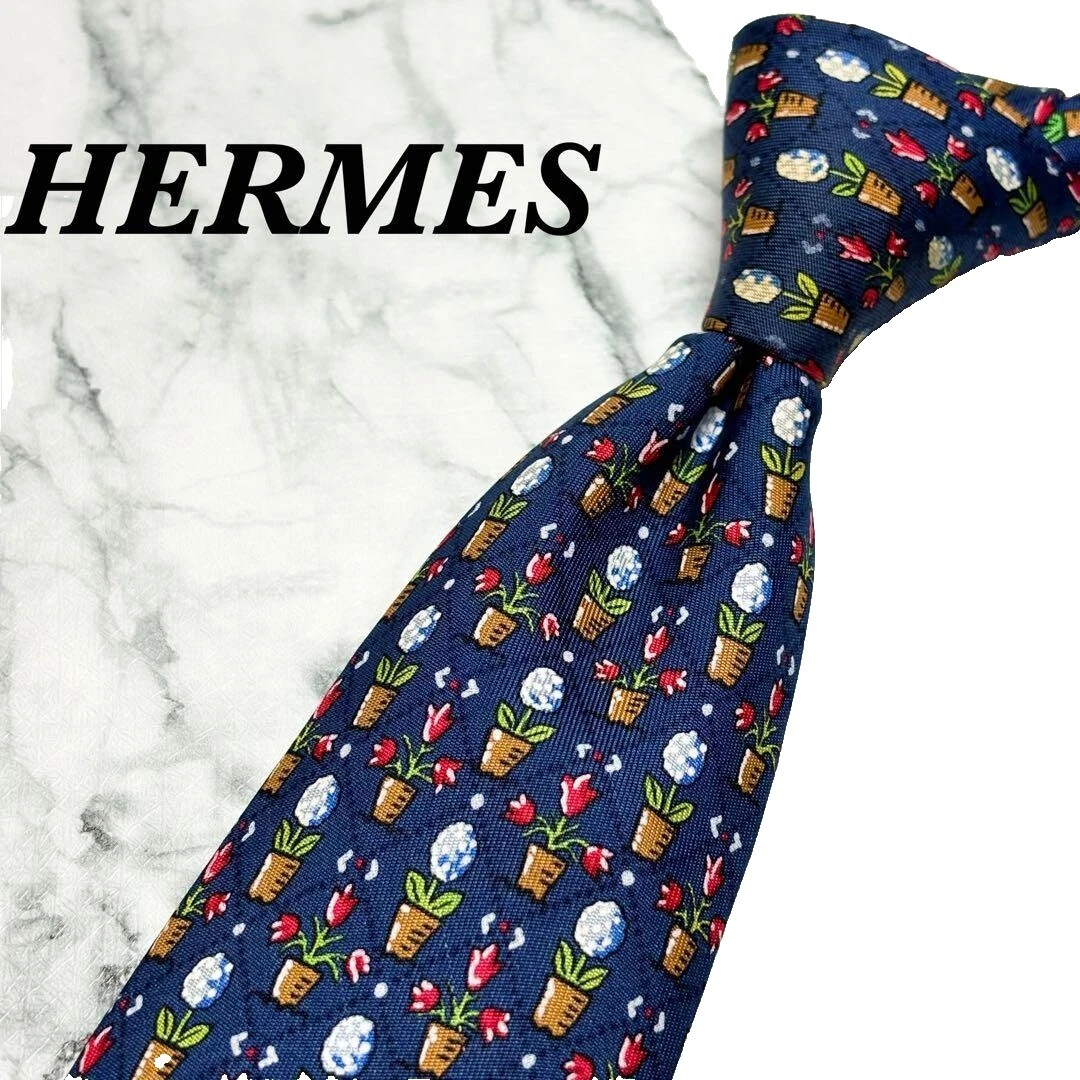 Lazos de Corbata HERMÈS Floral para hombres