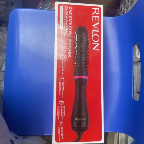 Revlon One Step Root STYLE BOOSTER 38mm Round DRY & STYLE Hot Air Brush Styler - Picture 1 of 3