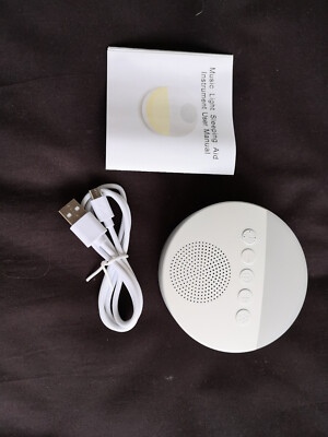 White Noise Maschine Baby Schlaf Schnuller Musik Player Nachtlicht Auto-Off Timer