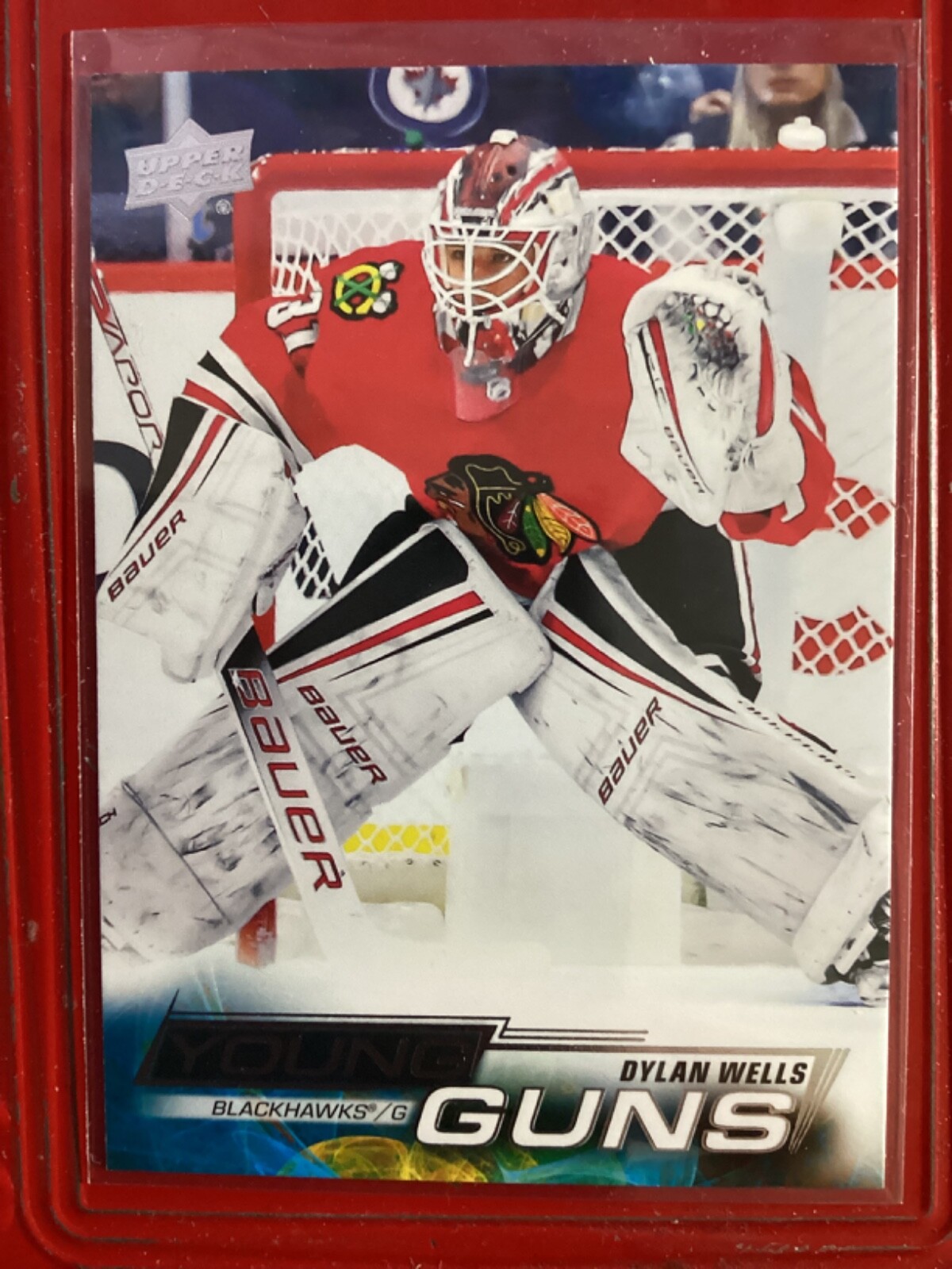 2022-23 Upper Deck Extended Series Dylan Wells Young Guns Rookie (RC) #702