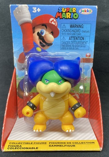 Super Mario Ludwig von Koopa 2,5" Figur mit Zauberstab World of Nintendo Jakks Neu - Bild 1 von 4