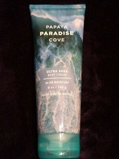 Bath  Body Works Papaya Paradise Cove Ultra Shea Body Cream 8 oz NEW