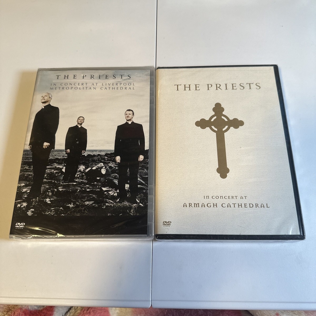 (未使用･未開封品)In Concert at Armagh Cathedral [DVD] The Priests In Concert DVD Lot Of 2 Liverpool Armagh