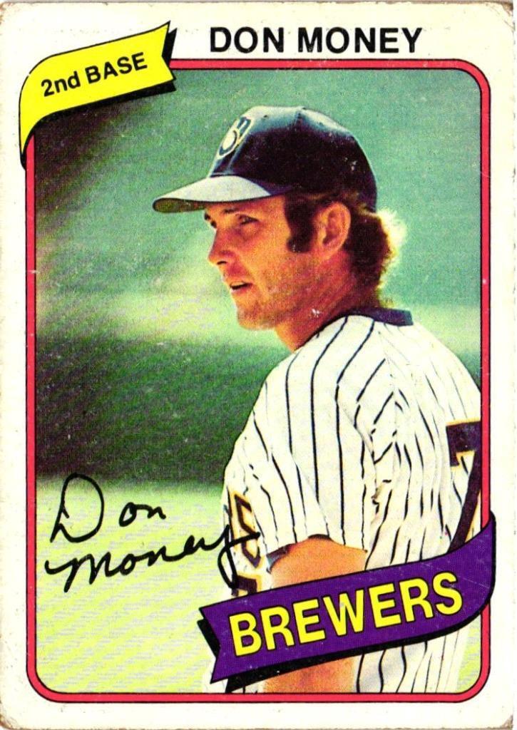 DON MONEY 1980 Topps #595 BUY ANY 2 ITEMS FOR 50% OFF   B205R3S27P2