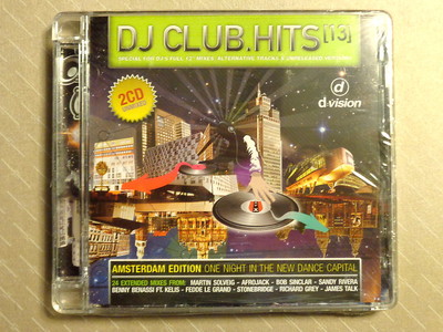 D:VISION - DJ CLUB.HITS (13) - AMSTERDAM EDITION - 2 CD 2010 NEU SEALED