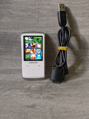 Lecteur multimédia numérique MP3 4 Go blanc Samsung Yepp YP-Q2 - Photo 1/7