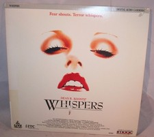Laserdisc t  Whispers  Victoria Tennant Jean LeClerc Chris Sarandon Punch 