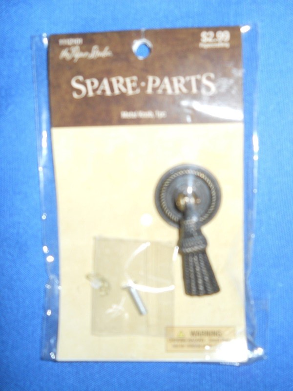 * New ~ Metal Knobs By The Paper Studio {Spare Parts} ~ 2 inch ~ MSRP $2.99