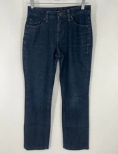 Jag Jeans Blue Dark Wash Mid Rise Straight Leg Stretch 28x28 Womens Size 4