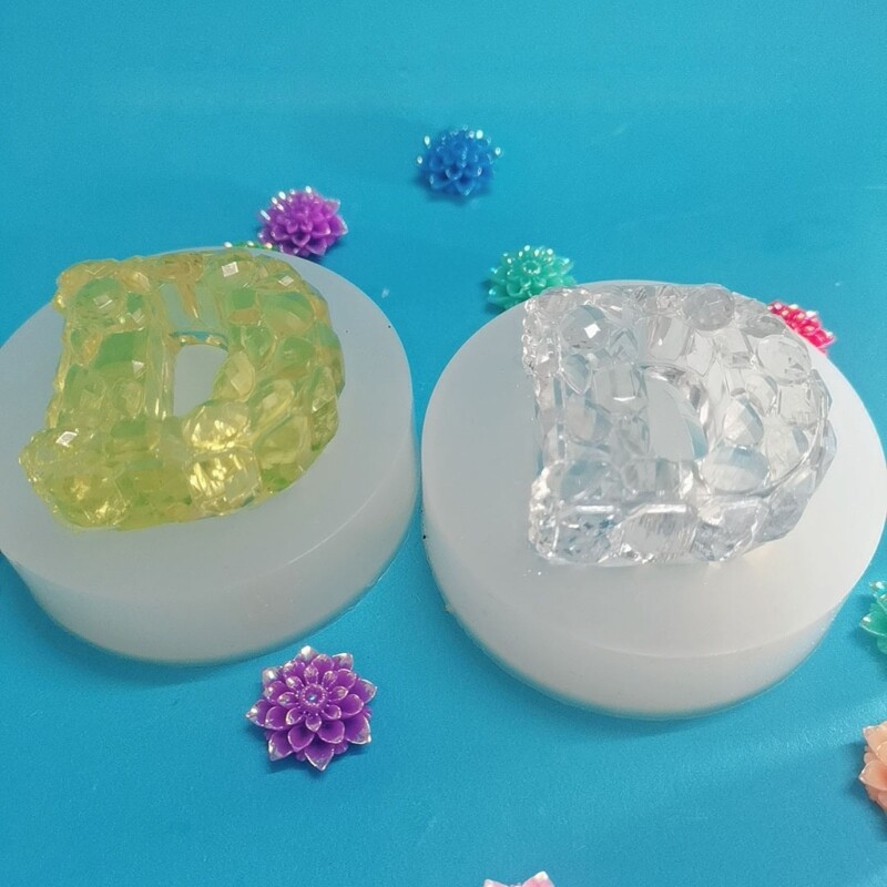 Resin Letter D Mold for DIY Home Decor and Jewelry Making