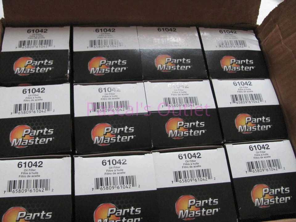 Lote (12 piezas) filtros de aceite de motor piezas Master #61042 (Wix #51042) para GM e Isuzu Foto 3 de 4