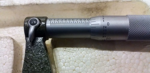 Mitutoyo 11-12" Außenmessschraube Nummer 103-188A Top Zustand. - Bild 3 von 5