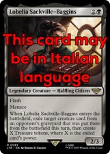 MTG LOBELIA SACKVILLE-BAGGINS EXC - LOBELIA SACKVILLE-BAGGINS 93 - LTR - MAGIC
