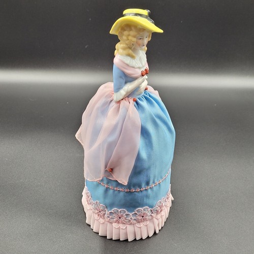 Pin Cushion Sewing Doll Vintage Hand Made Dress and Padding 24cm - Picture 4 of 16